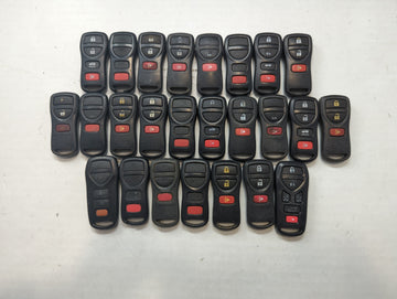 Lot of 25 Nissan Keyless Entry Remote Fob CWTWB1U415 | CWTWB1U821 - Oemusedautoparts1.com