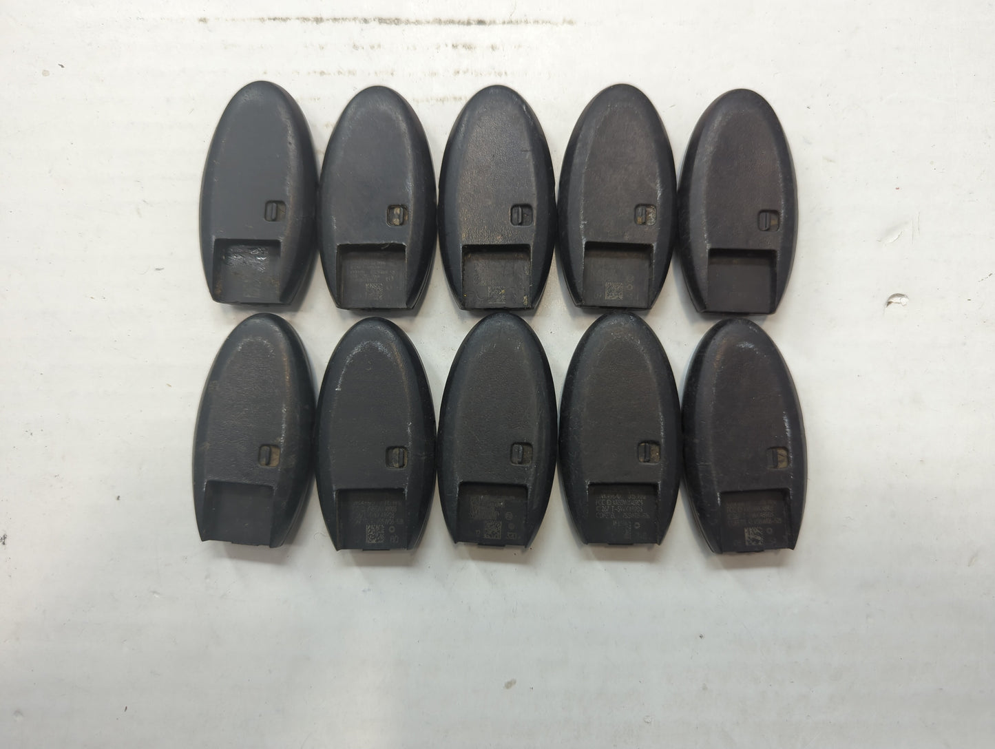 Lot of 10 Nissan Keyless Entry Remote Fob KR55WK48903 MIXED PART NUMBERS - Oemusedautoparts1.com