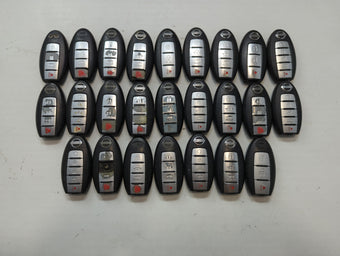compare product Lot of 25 Nissan Keyless Entry Remote Fob MIXED FCC IDS MIXED PART