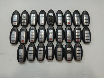 compare product Lot of 25 Nissan Keyless Entry Remote Fob MIXED FCC IDS MIXED PART