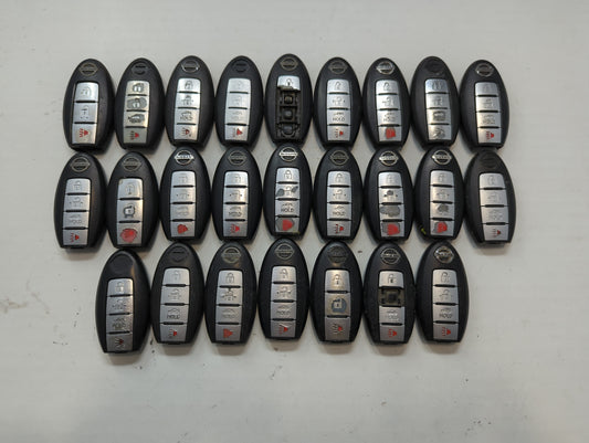 Lot of 25 Nissan Keyless Entry Remote Fob MIXED FCC IDS MIXED PART - Oemusedautoparts1.com