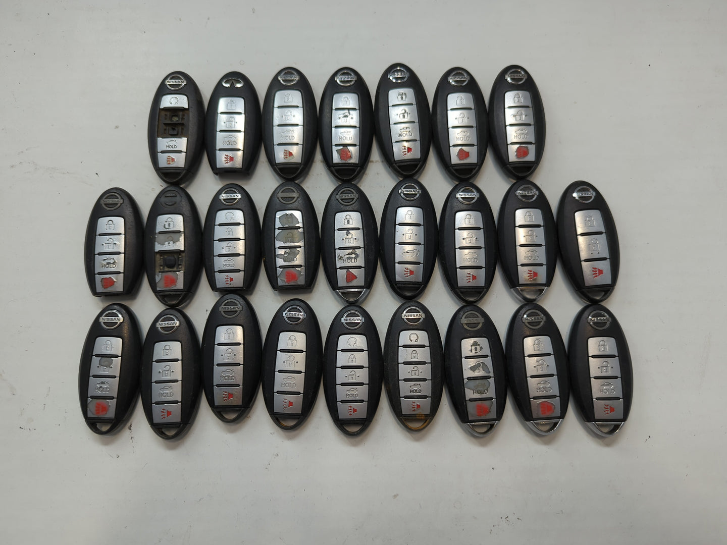 Lot of 25 Nissan Keyless Entry Remote Fob KR5S180144014 | KR55WK49622 | - Oemusedautoparts1.com