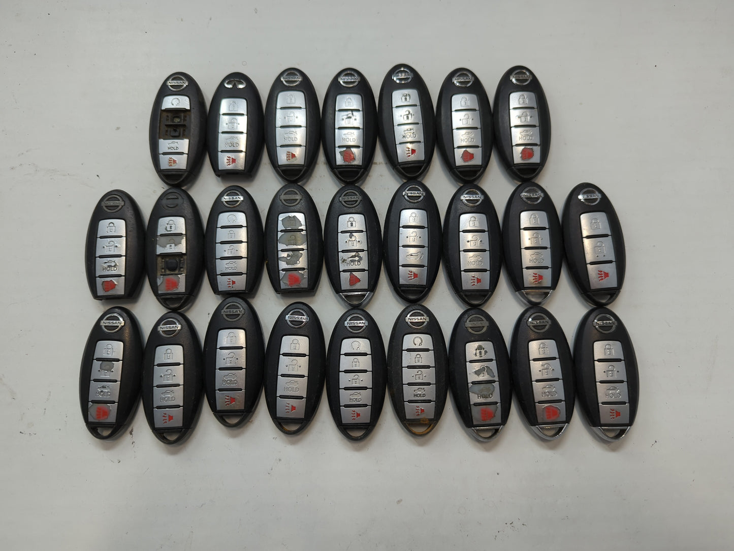 Lot of 25 Nissan Keyless Entry Remote Fob KR5S180144014 | KR55WK49622 | - Oemusedautoparts1.com