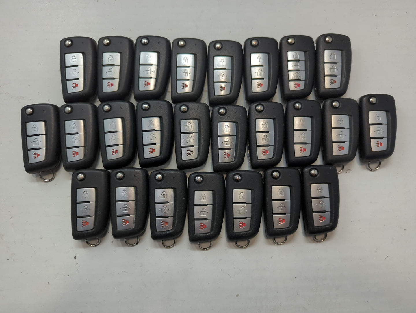 Lot of 25 Nissan Keyless Entry Remote Fob CWTWB1G767 - Oemusedautoparts1.com