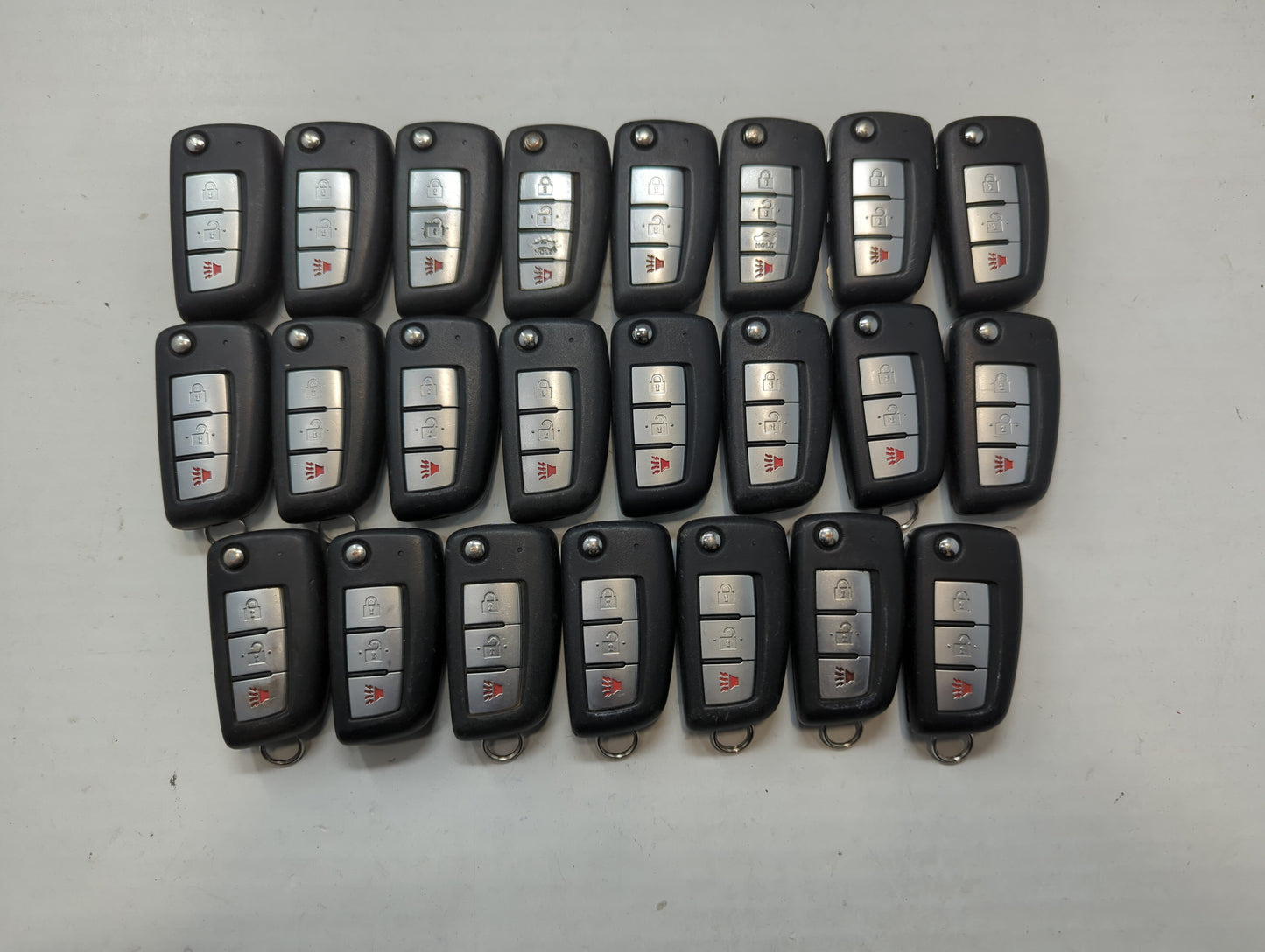 Lot of 25 Nissan Keyless Entry Remote Fob CWTWB1G767 - Oemusedautoparts1.com