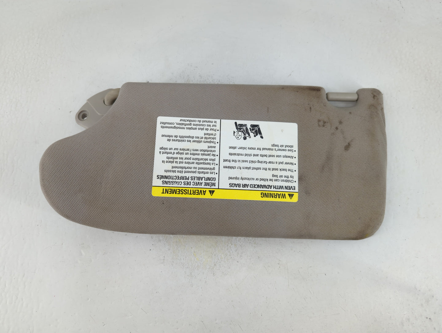 2013-2018 Nissan Altima Sun Visor Shade Replacement Passenger Right Mirror Fits Fits 2013 2014 2015 2016 2017 2018 OEM Used 