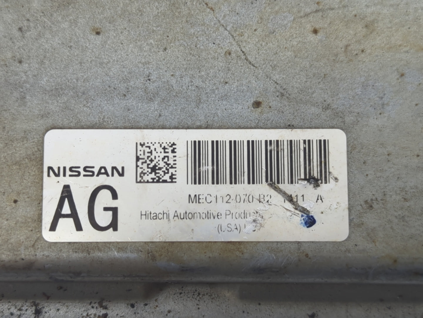 2011-2013 Nissan Altima PCM Engine Control Computer ECU ECM PCU OEM Fits Fits 2011 2012 2013 OEM Used Auto Parts - Oemusedau