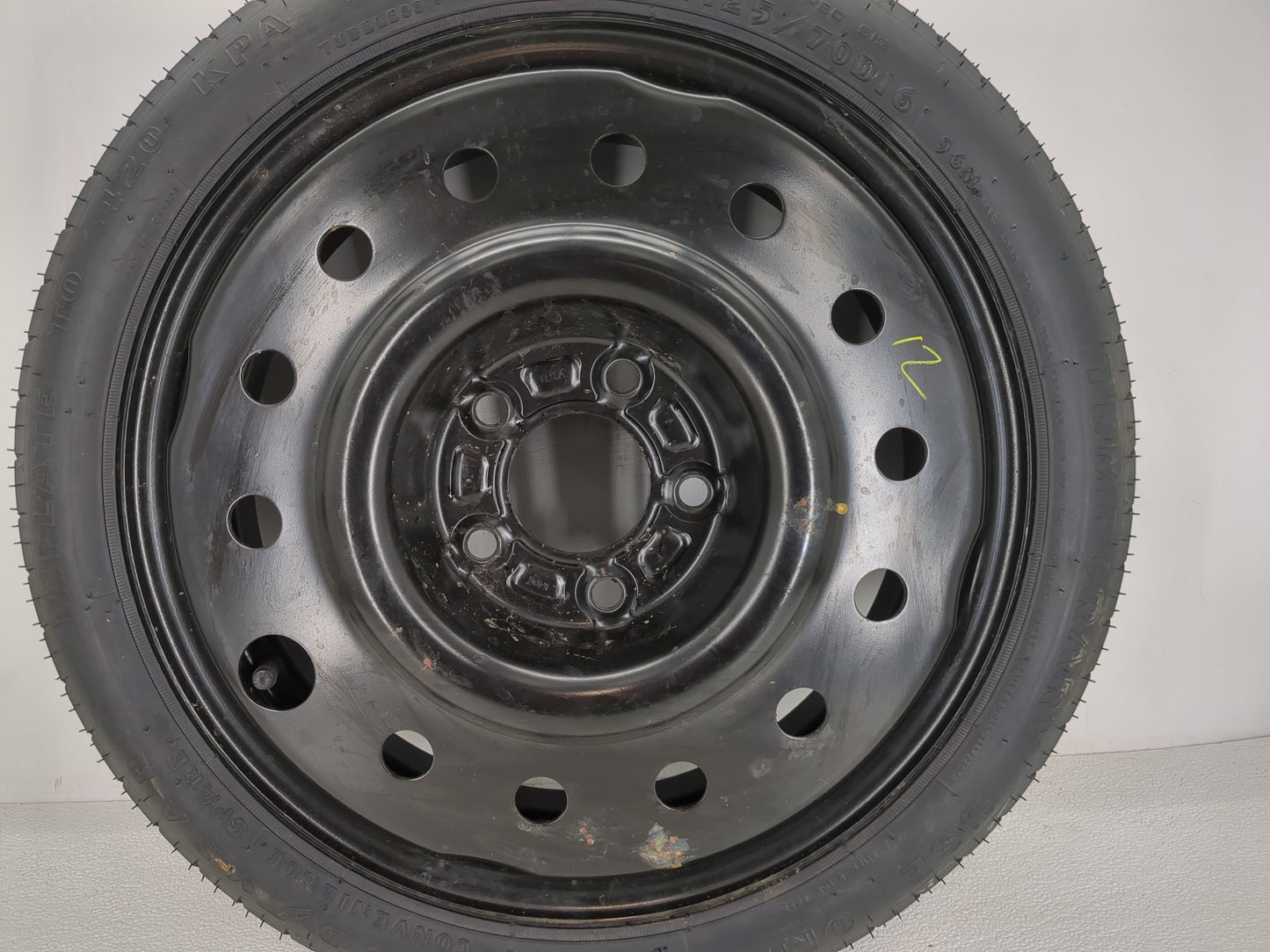2013-2018 Nissan Altima Spare Donut Tire Wheel Rim Oem - Oemusedautoparts1.com
