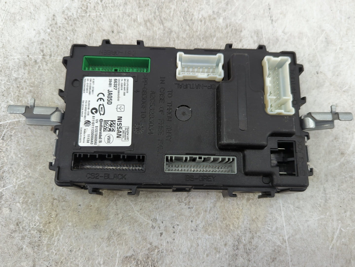 2011-2013 Nissan Altima Body Control Module Bcm Inner Cabin Fuse Box - Oemusedautoparts1.com
