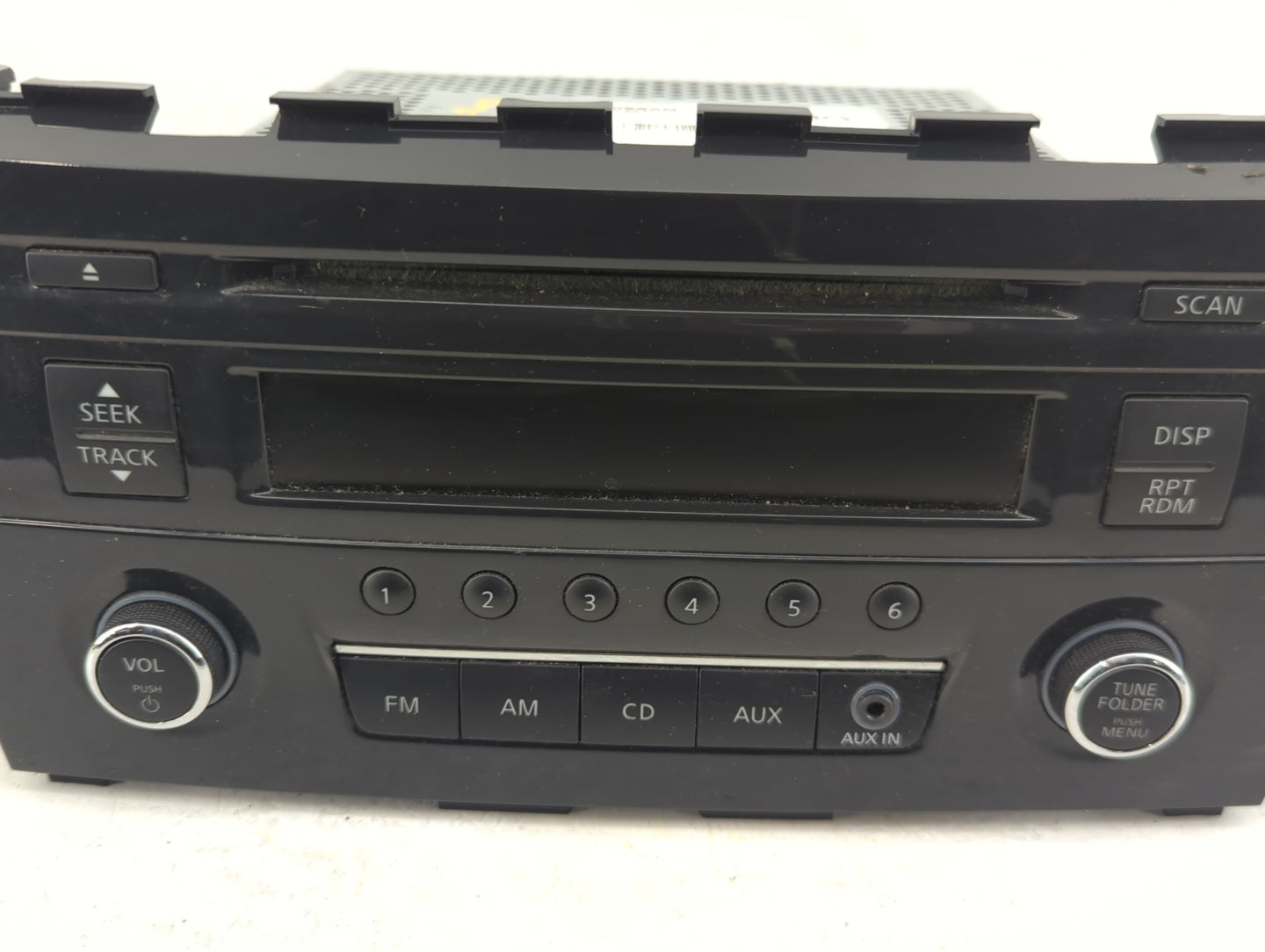 2013-2015 Nissan Altima Radio AM FM Cd Player Receiver Replacement Fits Fits 2013 2014 2015 OEM Used Auto Parts - Oemusedaut