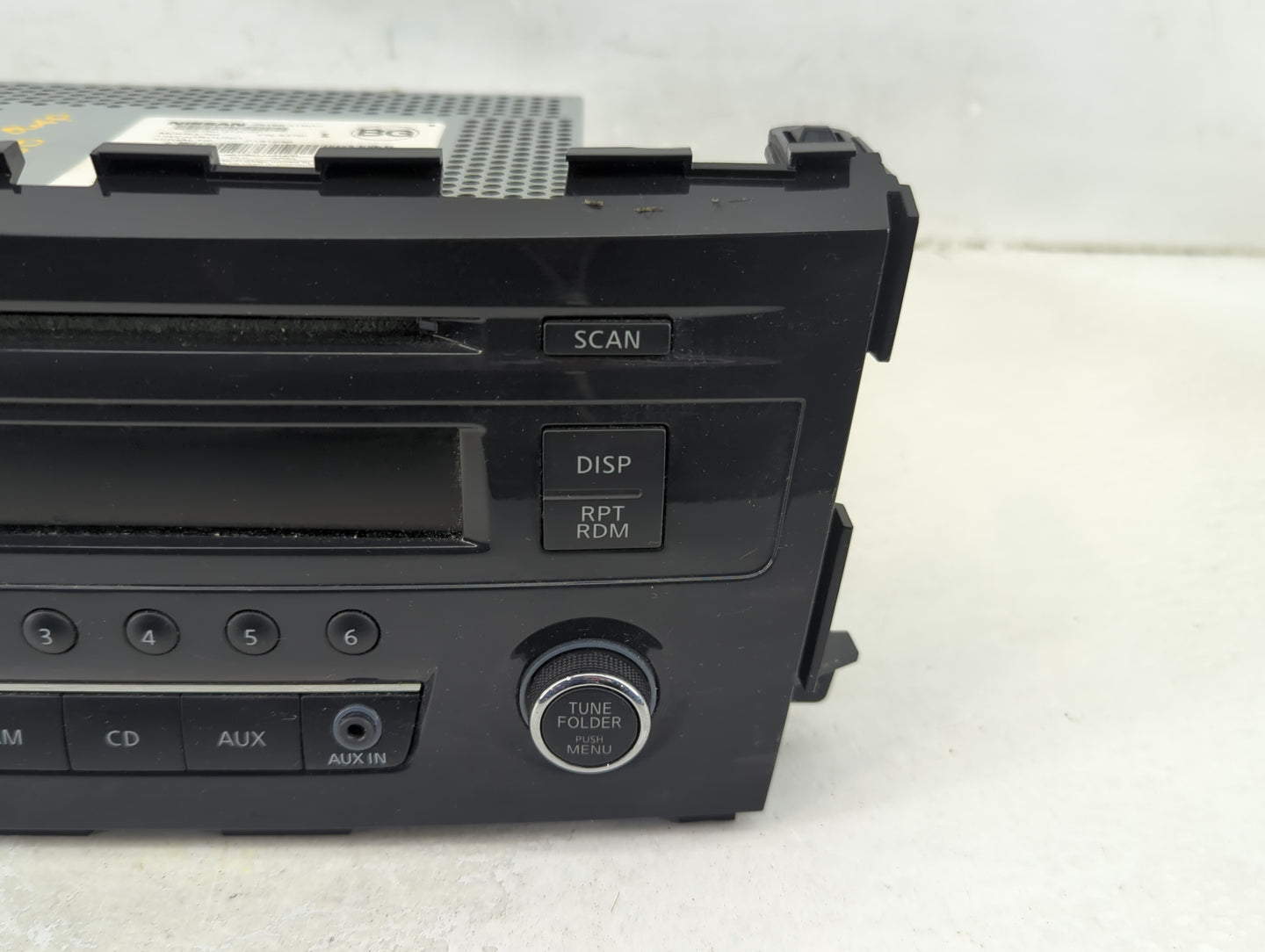 2013-2015 Nissan Altima Radio AM FM Cd Player Receiver Replacement Fits Fits 2013 2014 2015 OEM Used Auto Parts - Oemusedaut