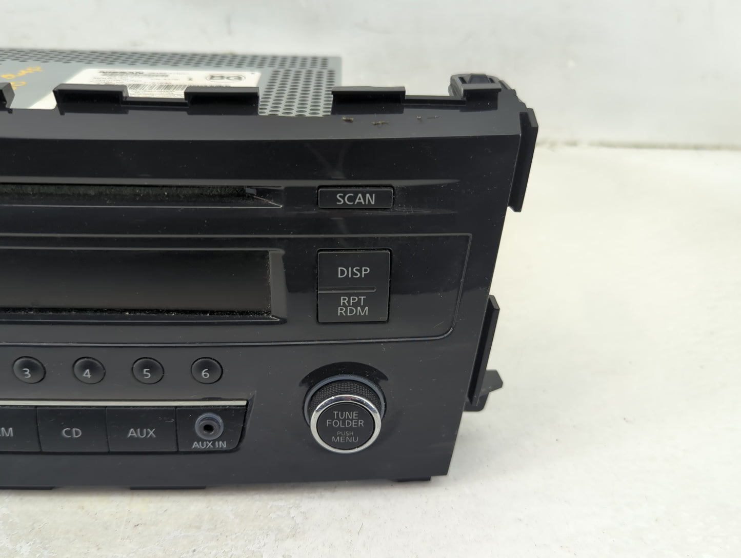 2013-2015 Nissan Altima Radio AM FM Cd Player Receiver Replacement Fits Fits 2013 2014 2015 OEM Used Auto Parts - Oemusedaut