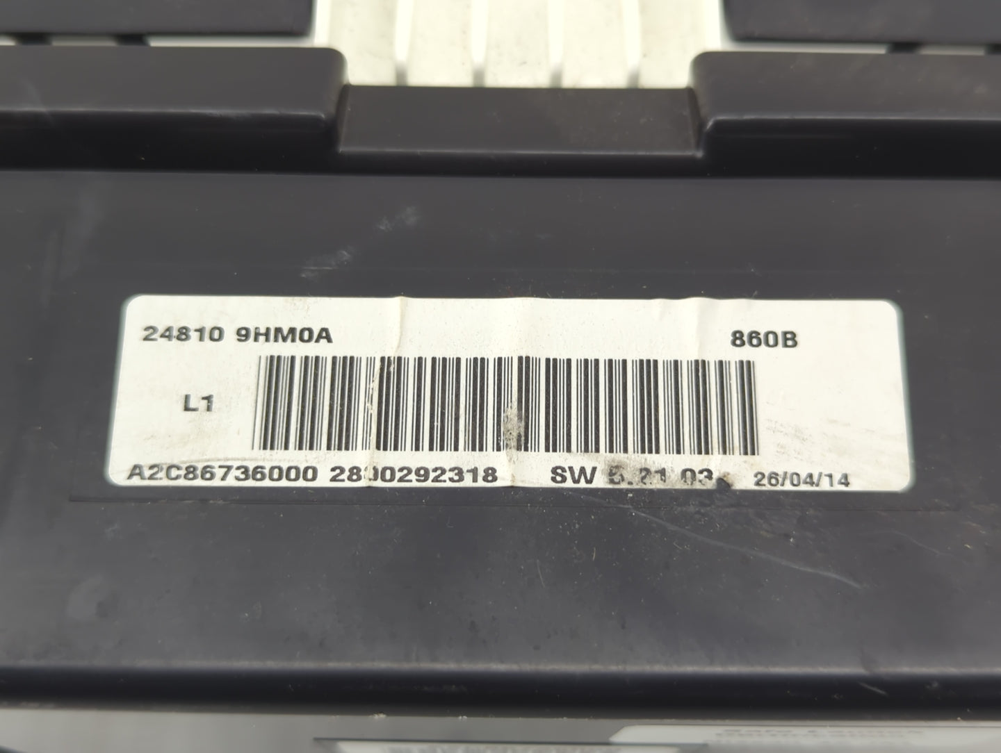 2014 Nissan Altima Instrument Cluster Speedometer Gauges Fits OEM Used Auto Parts - Oemusedautoparts1.com