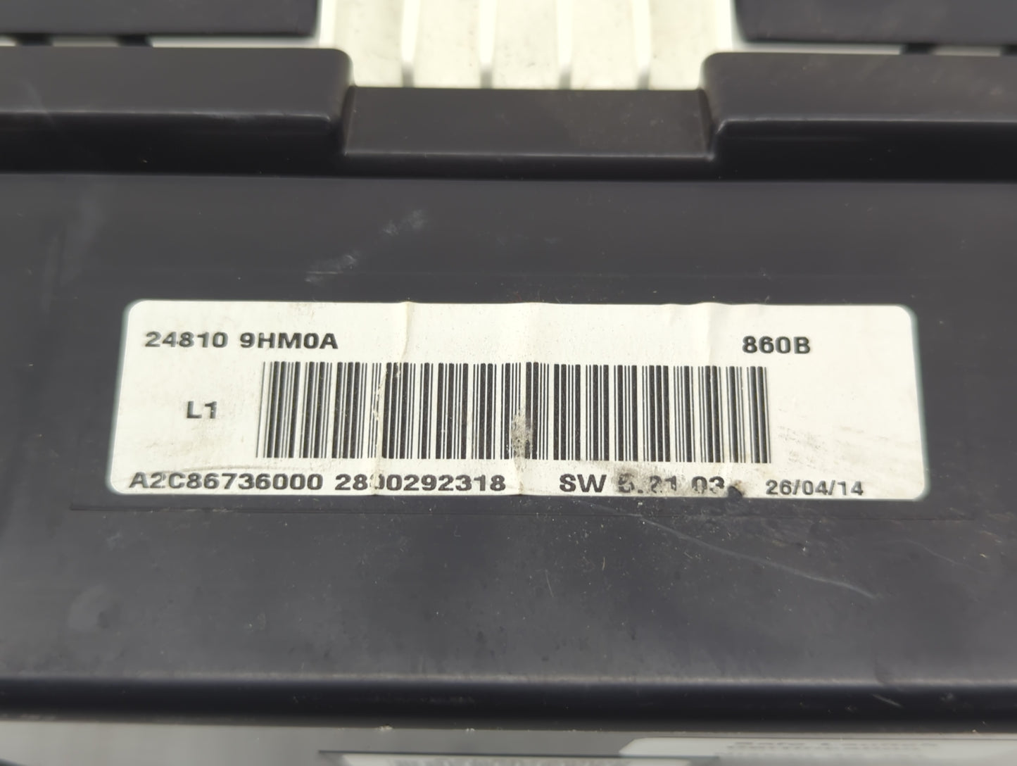 2014 Nissan Altima Instrument Cluster Speedometer Gauges Fits OEM Used Auto Parts - Oemusedautoparts1.com