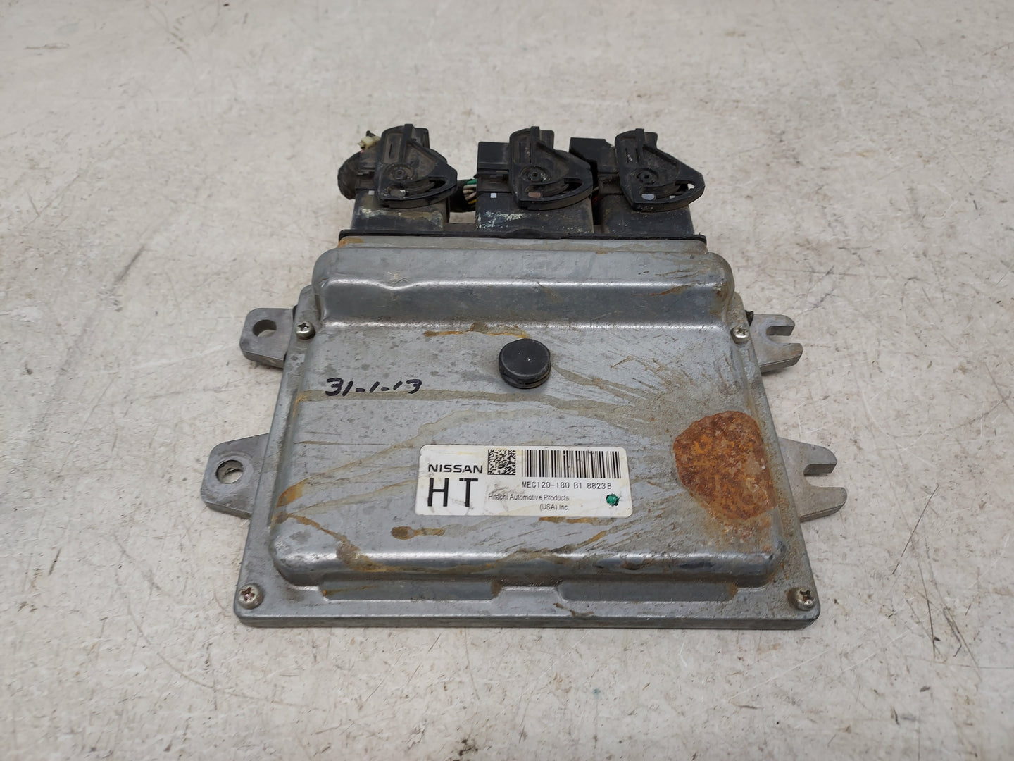 2009 Nissan Altima PCM Engine Control Computer ECU ECM PCU OEM P/N:MEC120-180 MEC120-180 B1 Fits OEM Used Auto Parts - Oemus