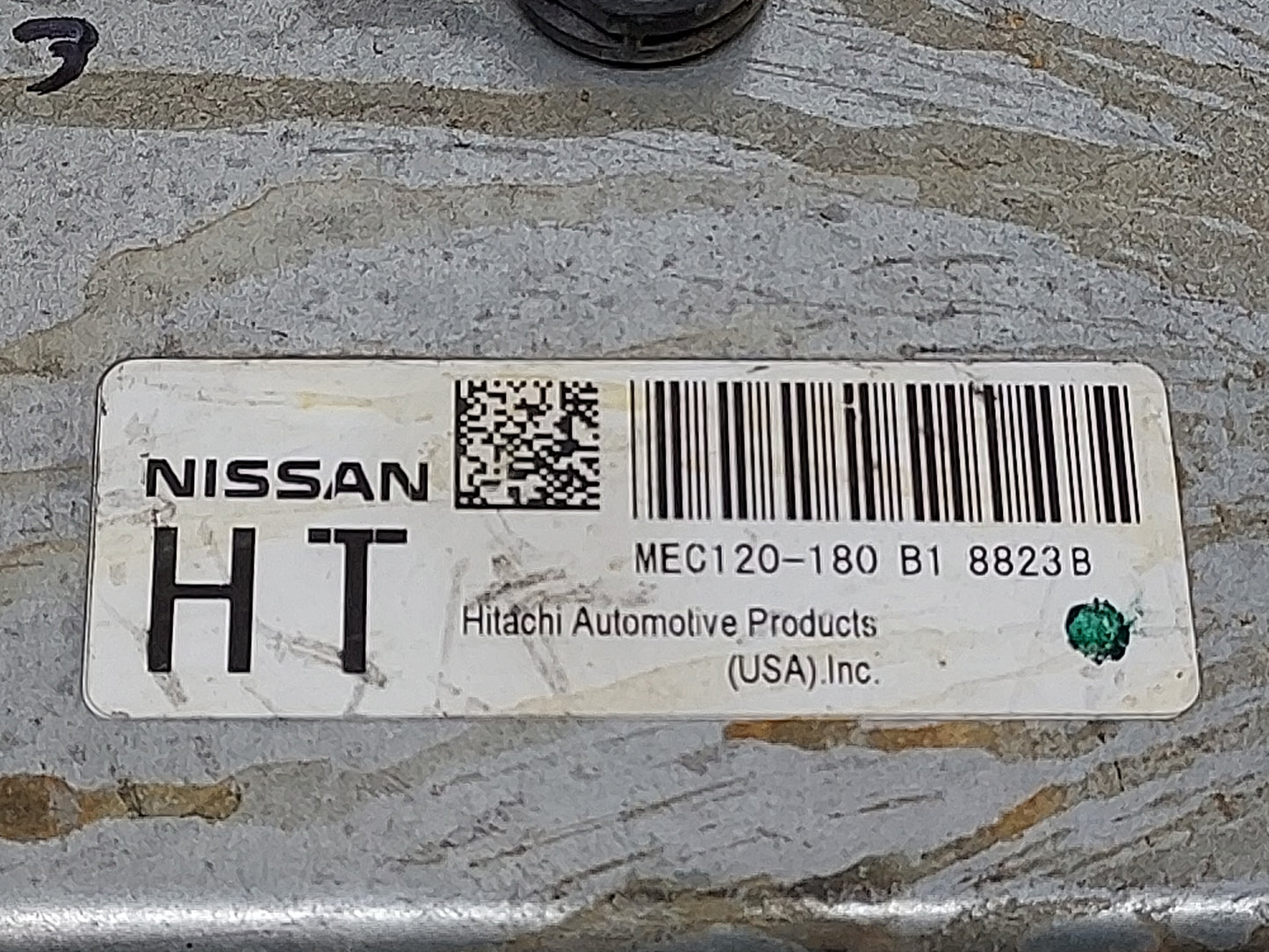 2009 Nissan Altima PCM Engine Control Computer ECU ECM PCU OEM P/N:MEC120-180 MEC120-180 B1 Fits OEM Used Auto Parts - Oemus
