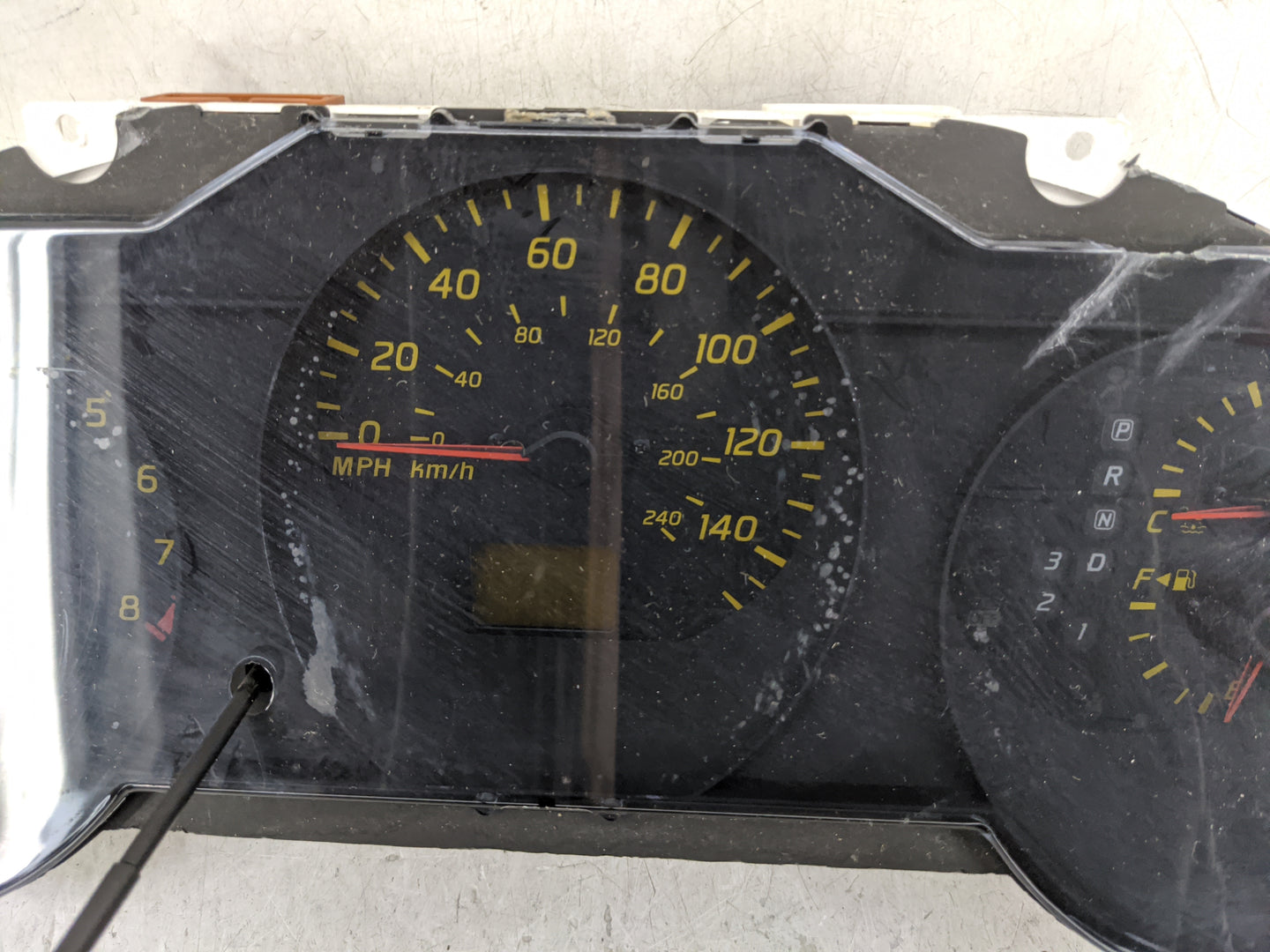 2002-2003 Nissan Altima Instrument Cluster Speedometer Gauges Fits Fits 2002 2003 OEM Used Auto Parts - Oemusedautoparts1.co