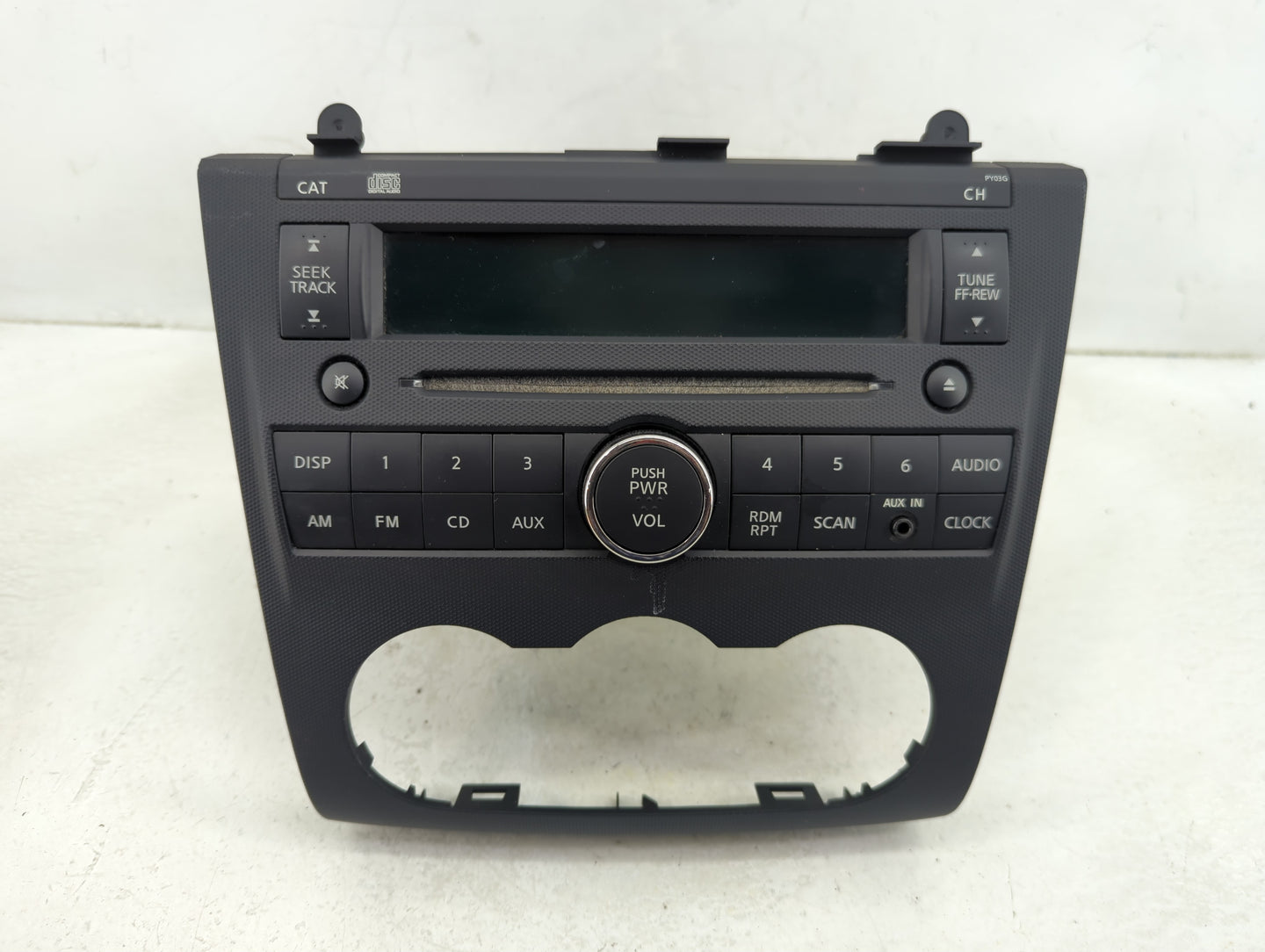 2010-2012 Nissan Altima Radio AM FM Cd Player Receiver Replacement Fits Fits 2010 2011 2012 OEM Used Auto Parts - Oemusedaut