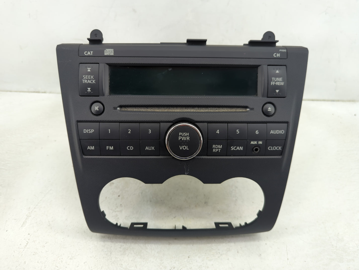2010-2012 Nissan Altima Radio AM FM Cd Player Receiver Replacement Fits Fits 2010 2011 2012 OEM Used Auto Parts - Oemusedaut