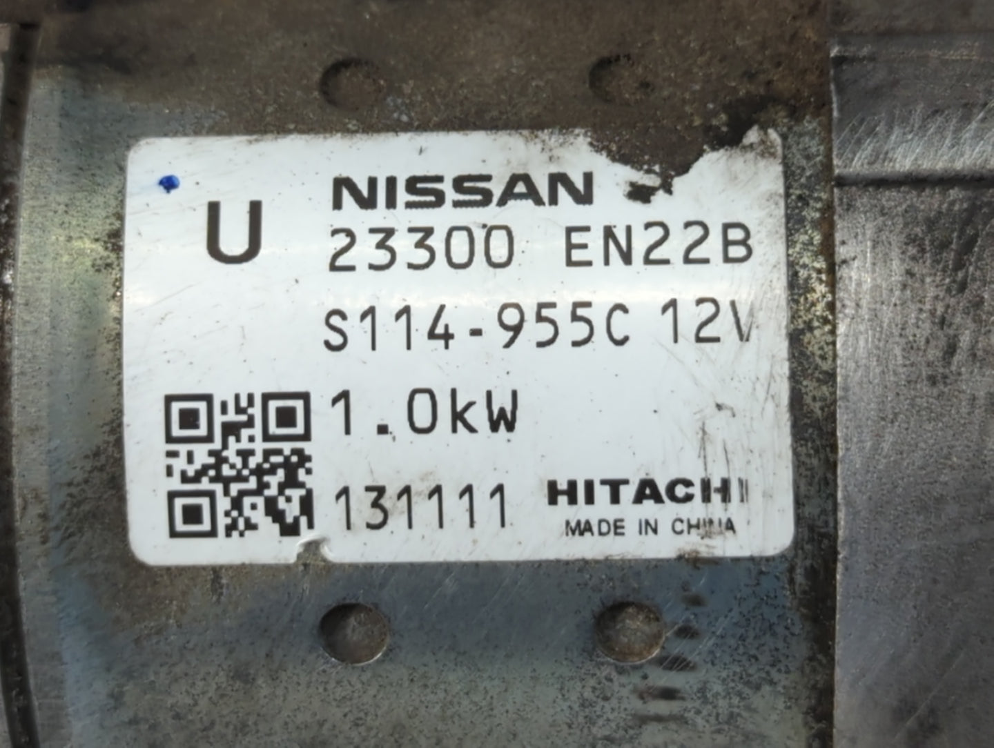 2013-2017 Nissan Juke Car Starter Motor Solenoid OEM P/N:23300 EN22B Fits Fits 2013 2014 2015 2016 2017 2018 2019 2020 OEM U