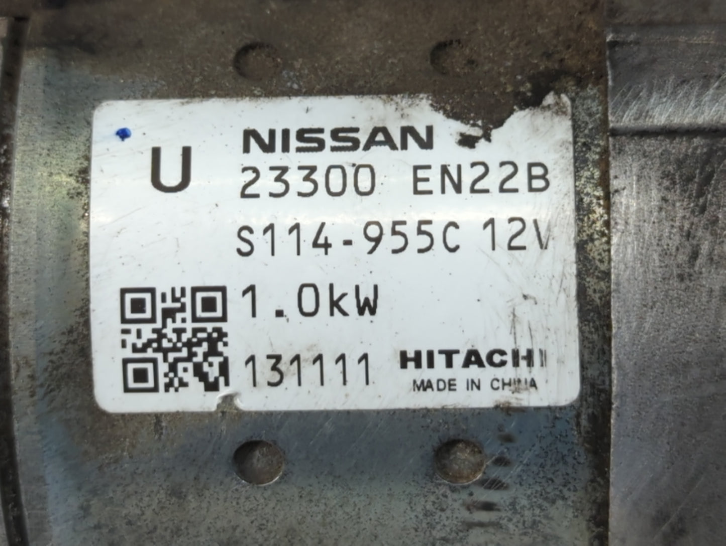 2013-2017 Nissan Juke Car Starter Motor Solenoid OEM P/N:23300 EN22B Fits Fits 2013 2014 2015 2016 2017 2018 2019 2020 OEM U