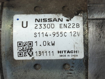 2013-2017 Nissan Juke Car Starter Motor Solenoid OEM P/N:23300 EN22B Fits Fits 2013 2014 2015 2016 2017 2018 2019 2020 OEM Used Auto Parts
