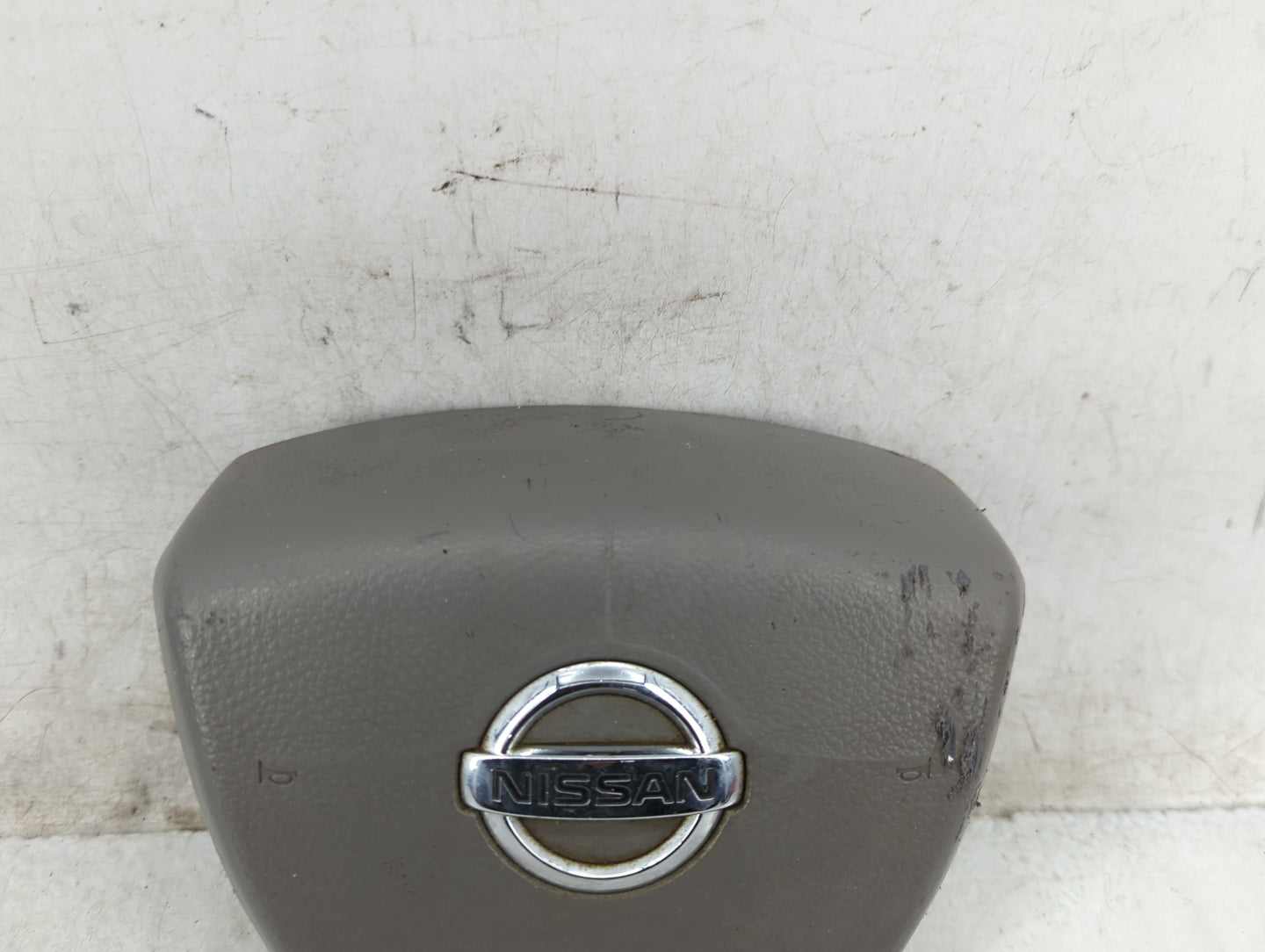 2005-2008 Nissan Maxima Air Bag Driver Left Steering Wheel Mounted Beige - Oemusedautoparts1.com
