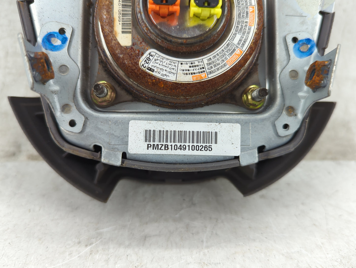 2005-2008 Nissan Maxima Air Bag Driver Left Steering Wheel Mounted Beige - Oemusedautoparts1.com
