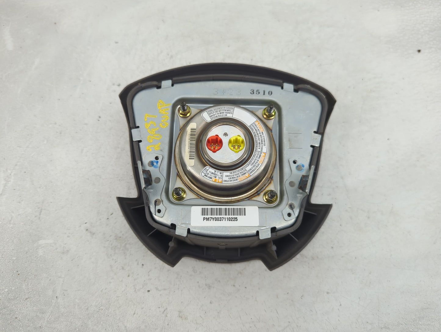 2004-2005 Nissan Maxima Air Bag Driver Left Steering Wheel Mounted Grey - Oemusedautoparts1.com