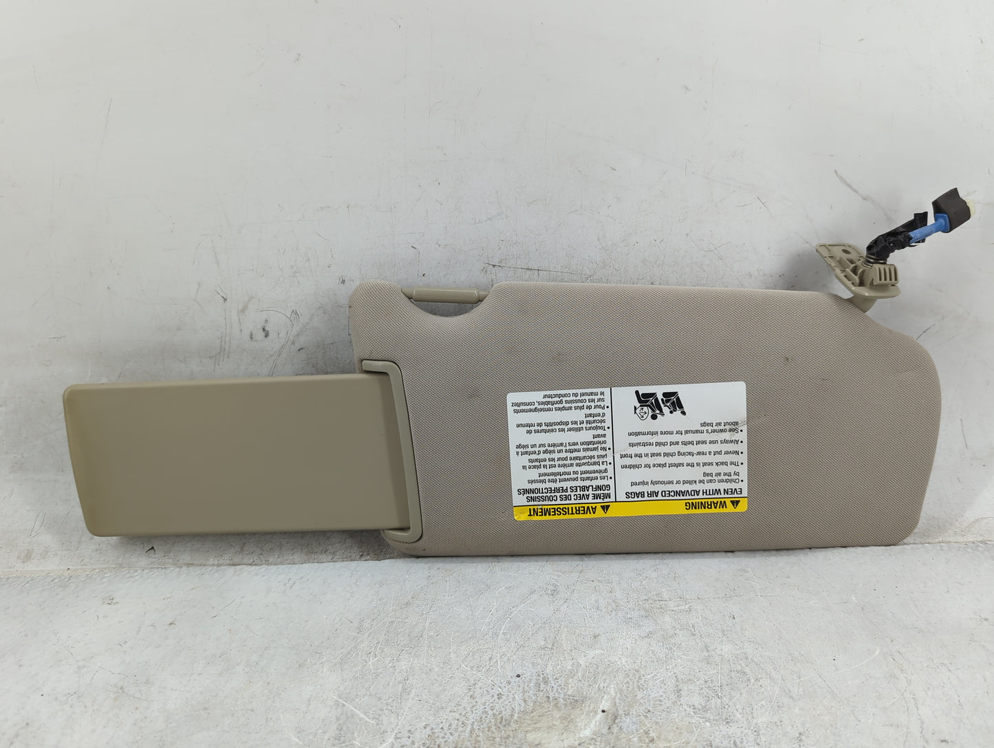 2013-2014 Nissan Maxima Sun Visor Shade Replacement Driver Left Mirror Fits Fits 2013 2014 OEM Used Auto Parts - Oemusedauto