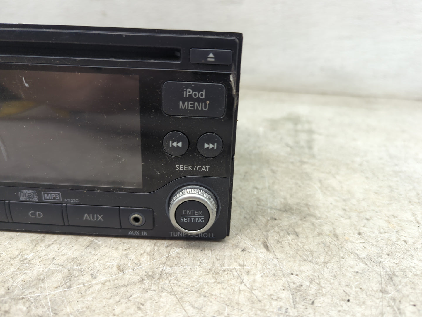 2011-2015 Nissan Rogue Radio AM FM Cd Player Receiver Replacement Fits Fits 2011 2012 2013 2014 2015 OEM Used Auto Parts - O