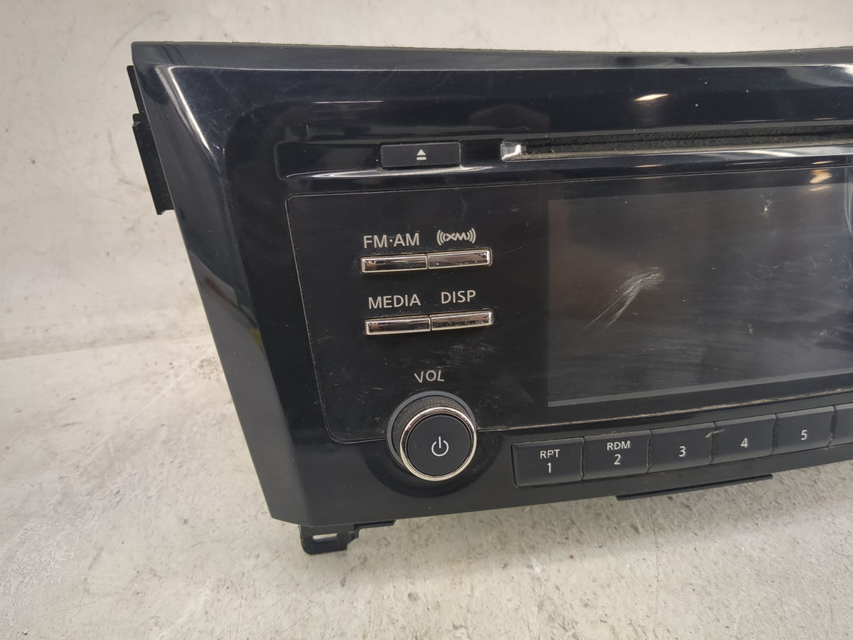 2017 Nissan Rogue Radio AM FM Cd Player Receiver Replacement OEM Used Auto Parts - Oemusedautoparts1.com