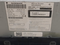 2017 Nissan Rogue Radio AM FM Cd Player Receiver Replacement OEM Used Auto Parts - Oemusedautoparts1.com