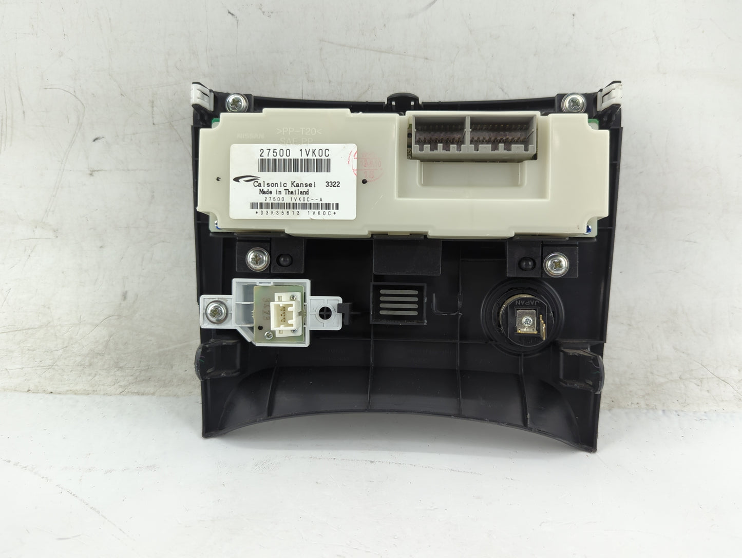 2011-2015 Nissan Rogue Climate Control Module Temperature AC/Heater Replacement Fits Fits 2011 2012 2013 2014 2015 OEM Used 