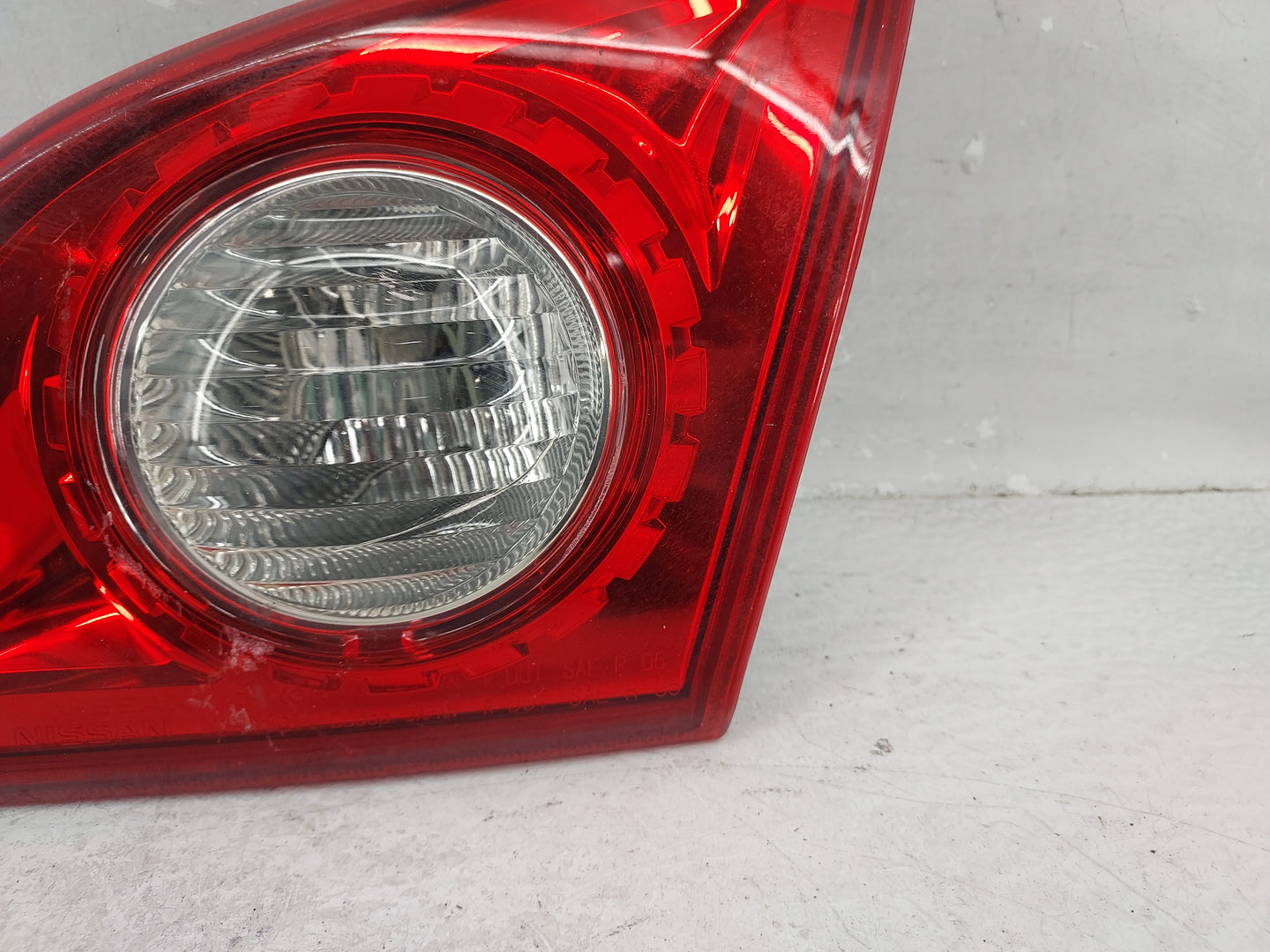 2008-2015 Nissan Rogue Driver Left Side Deck Lid Mounted Tail Light - Oemusedautoparts1.com