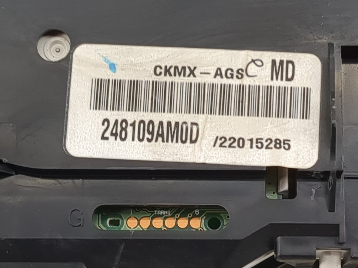 2015 Nissan Sentra Instrument Cluster Speedometer Gauges Miles:121K Fits OEM Used Auto Parts - Oemusedautoparts1.com