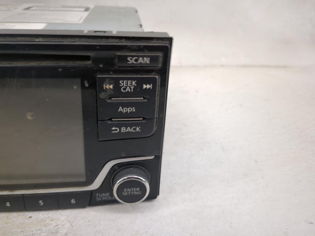 2015-2017 Nissan Sentra Radio AM FM Cd Player Receiver Replacement Fits 2015 2016 2017 2018 OEM Used Auto Parts - Oemusedaut