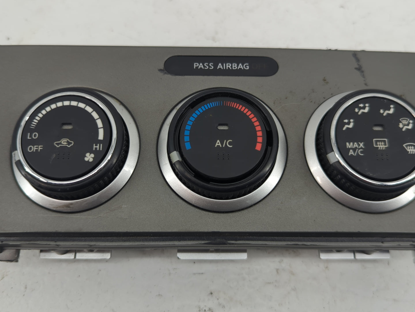 2010-2012 Nissan Sentra Climate Control Module Temperature AC/Heater Replacement Fits Fits 2010 2011 2012 OEM Used Auto Part