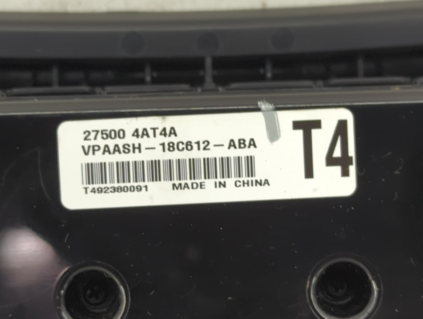 2015-2019 Nissan Sentra Climate Control Module Temperature AC/Heater Replacement Fits Fits 2015 2016 2017 2018 2019 OEM Used
