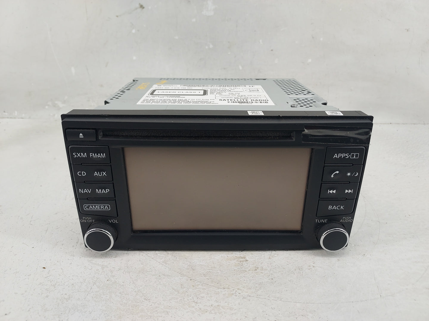 2017-2019 Nissan Sentra Radio AM FM Cd Player Receiver Replacement Fits Fits 2017 2018 2019 OEM Used Auto Parts - Oemusedaut