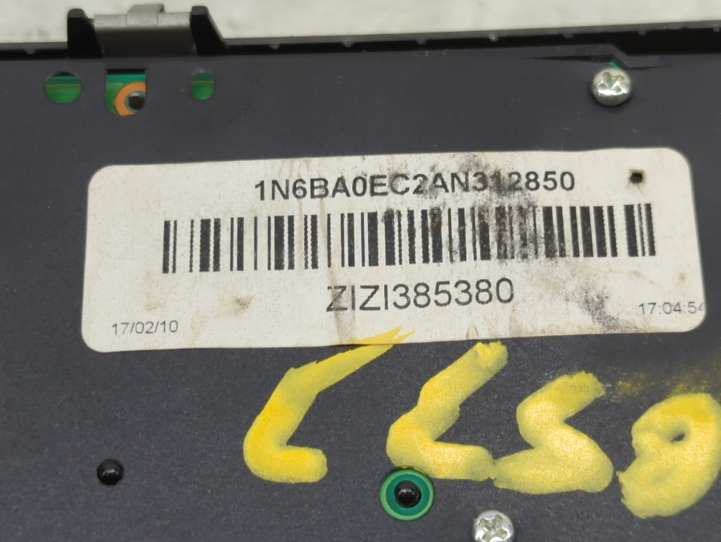 0 Nissan Titan Tail Light Assembly Passenger Right OEM Fits OEM Used Auto Parts - Oemusedautoparts1.com
