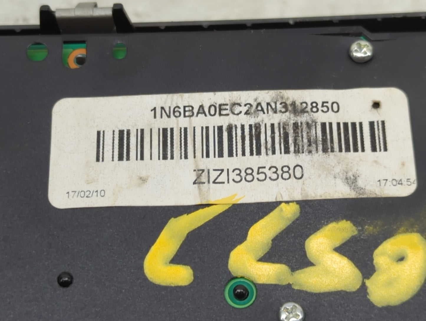 0 Nissan Titan Tail Light Assembly Passenger Right OEM Fits OEM Used Auto Parts - Oemusedautoparts1.com