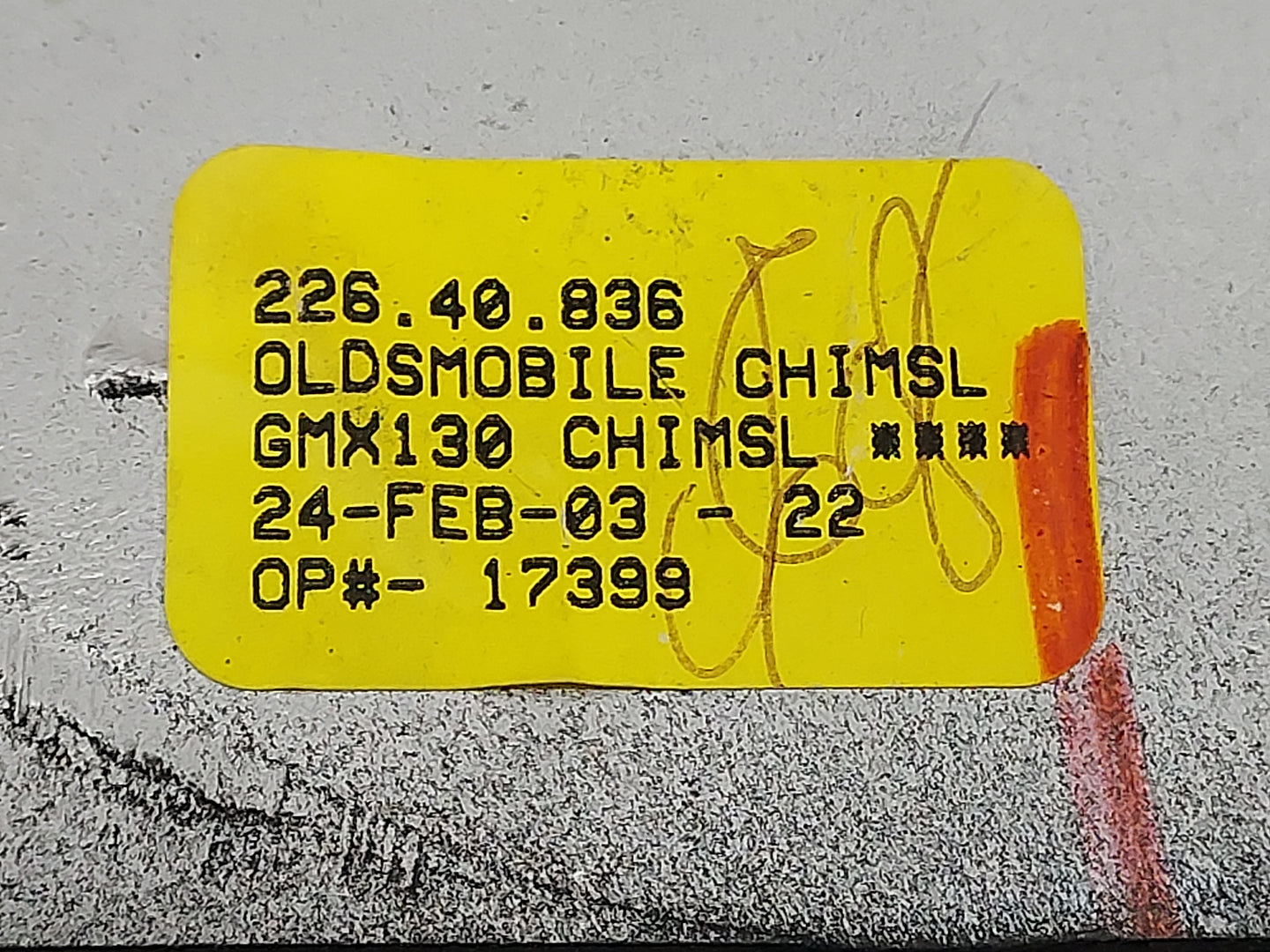 1999-2004 Oldsmobile Alero Driver Left Side Deck Lid Mounted Tail Light 993343 - Oemusedautoparts1.com