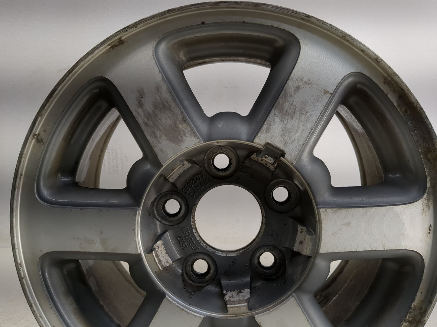 1998-2001 Oldsmobile Bravada Oem Wheel Rim 1383414 - Oemusedautoparts1.com