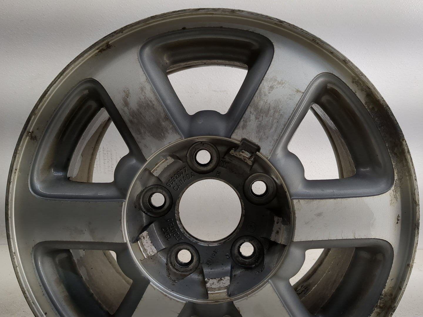 1998-2001 Oldsmobile Bravada Oem Wheel Rim 1383414 - Oemusedautoparts1.com