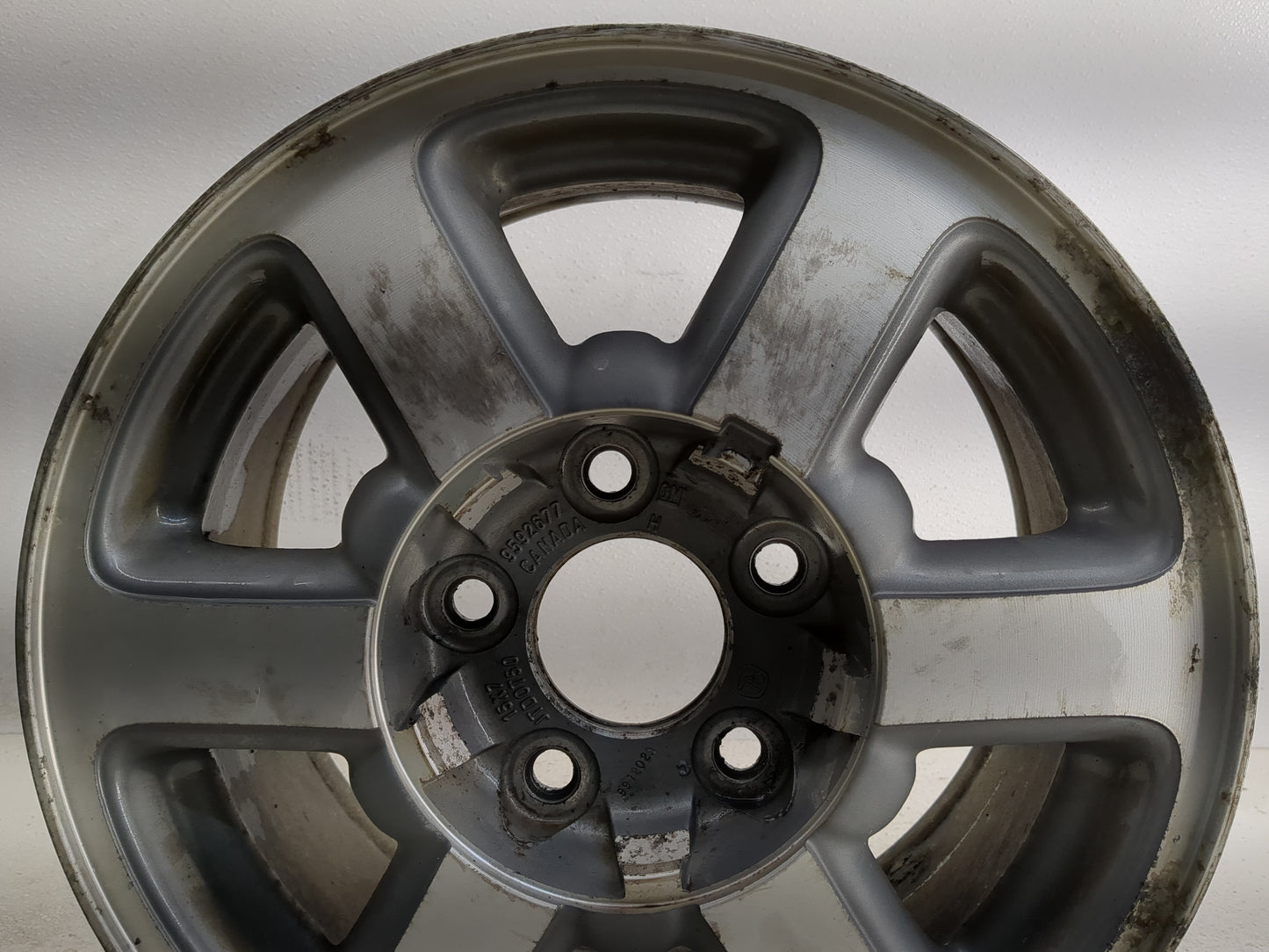 1998-2001 Oldsmobile Bravada Oem Wheel Rim 1383414 - Oemusedautoparts1.com