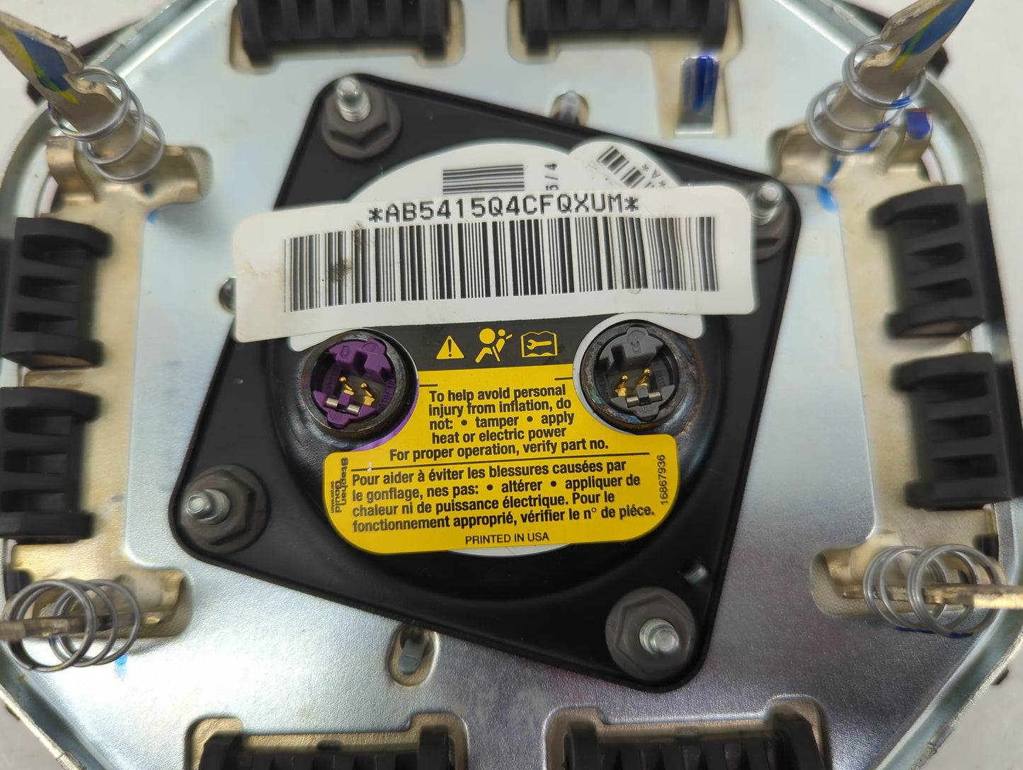 2005-2006 Pontiac G6 Air Bag Driver Left Steering Wheel Mounted - Oemusedautoparts1.com