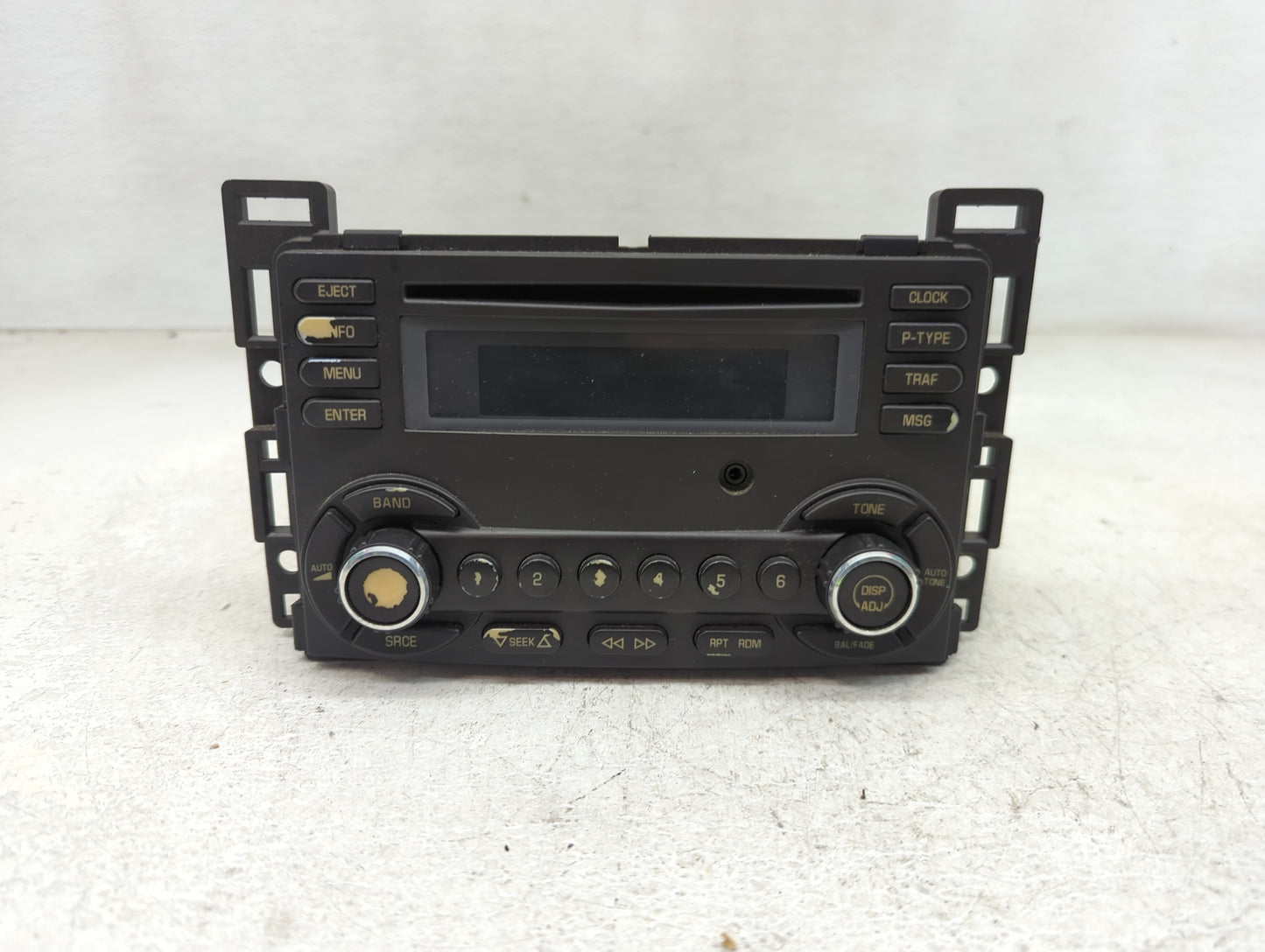 2008-2009 Pontiac G6 Radio AM FM Cd Player Receiver Replacement Fits Fits 2008 2009 OEM Used Auto Parts - Oemusedautoparts1.