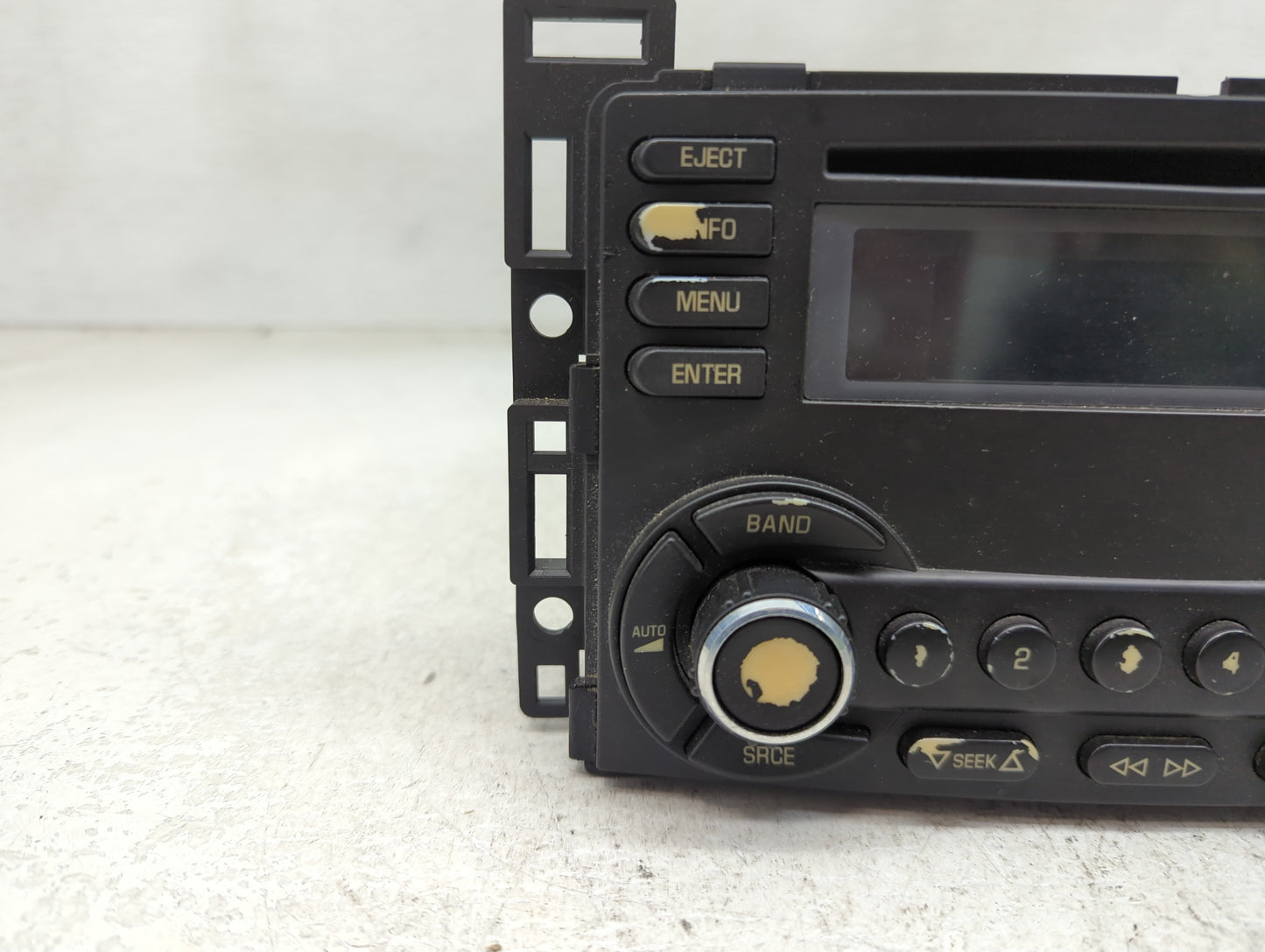 2008-2009 Pontiac G6 Radio AM FM Cd Player Receiver Replacement Fits Fits 2008 2009 OEM Used Auto Parts - Oemusedautoparts1.