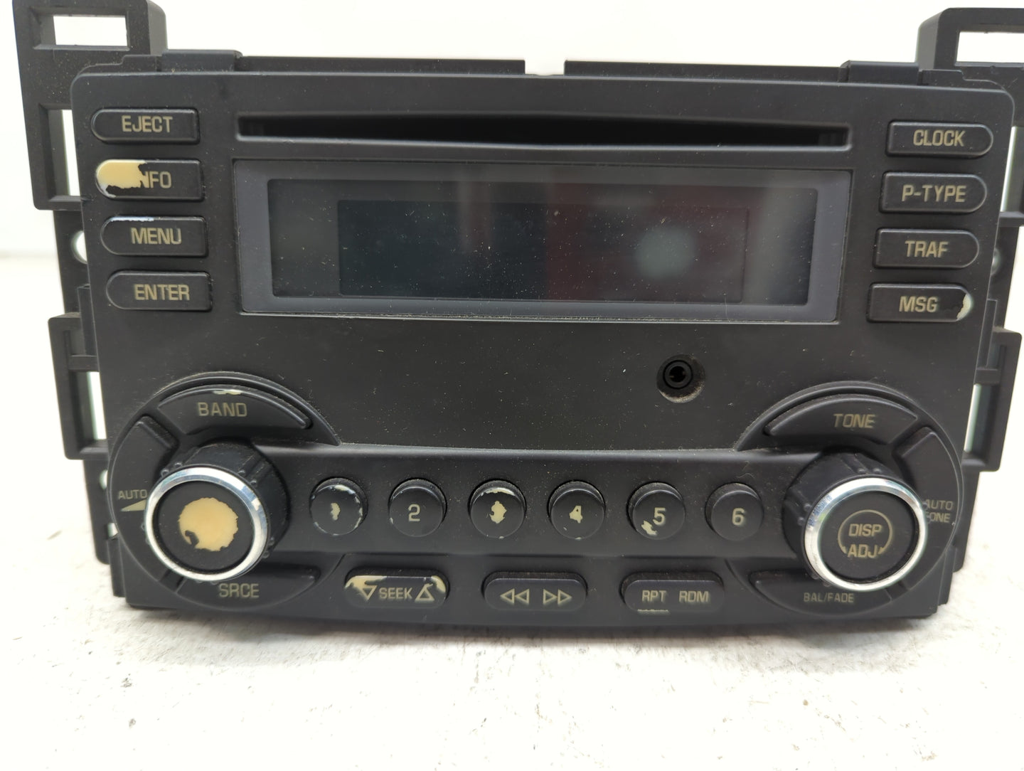 2008-2009 Pontiac G6 Radio AM FM Cd Player Receiver Replacement Fits Fits 2008 2009 OEM Used Auto Parts - Oemusedautoparts1.